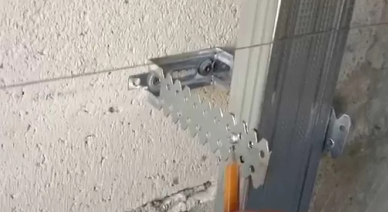 Крепление обрешетки